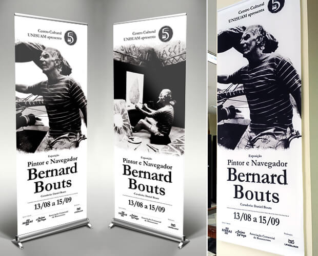 Estandarte exposição Bernard Bouts